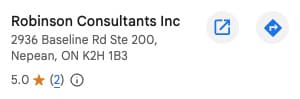 rcii map address